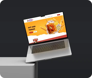 Harry's Hen House mini web view by WebPartners